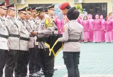 Polres OKU Timur Gelar Sertijab, 4 Pejabat Bergeser