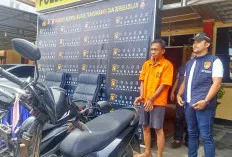 Hujan Membawa Berkah: Spesialis Curanmor 20 TKP Diringkus Polsek Sukarami