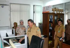 Tiba-Tiba PJ Bupati Muara Enim Sidak Seluruh Ruangan, Pasca Libur Tahun Baru 