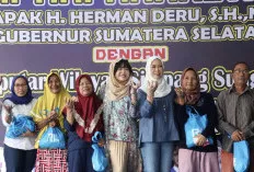 Warga Simpang Sungki Palembang Antusias Sambut Silaturahmi  Gubernur Sumsel Herman Deru