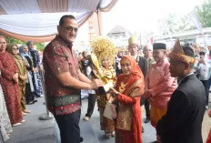 Sekda Sumsel Edward Candra Hadiri Tradisi Midang Morge Siwe di Kayuagung, Apresiasi Nilai Budaya dan Pariwisat