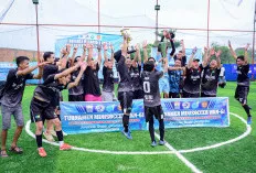 Dinkes Muba Raih Juara I Turnamen Mini Soccer HKN ke-61 Sumsel