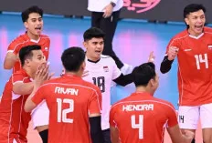 Indonesia Runner-up SEA V.League 2025 Leg Pertama, Thailand Juara