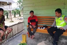 Datangi Warga Setiap Rumah, Polsek Masuji Ingatkan Warga Jangan Nangkap Ikan dengan Cara Diracun 