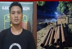 Terlibat Pencurian Pipa Pertamina dan Penganiayaan, Warga Sukamaju Diamankan Polsek Babat Supat