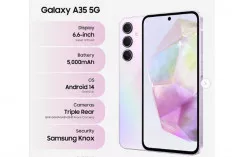 Nyari Smartphone Baterai Tahan Lama? Samsung Galaxy A35 5G, Siap Menemani Aktivitas Seharian