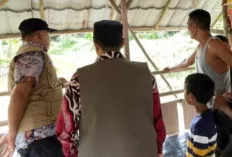 Warga Citra Tanah Mas Geger dengan Kemunculan Buaya Muara, BPBD Banyuasin Turun Tangan