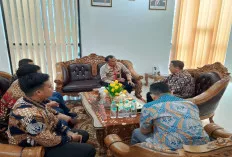 Jalin Sinergitas, Kalapas Sekayu Aris Sakuriyadi Silaturahmi dengan Kajari Muba