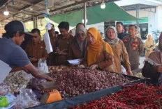 TPID Muba Sidak Pasar Randik, Harga Cabai dan Daging Naik 