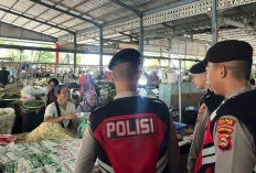 Personel Sat Samapta Polres Muara Enim Perketat Pengamanan   