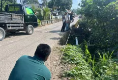  Viral di Media Sosial, Satlantas Polres Muara Enim Koordinasikan Perbaikan Jembatan Lingga 2