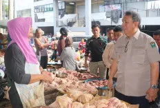 Jelang Nataru Bupati Sidak Pasar