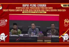 Silakan Lihat, Rapat Pleno Rekapitulasi Penghitungan Suara Pemilu 2024 KPU Sumsel Dimulai