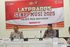 Polres Muba Gelar Latihan Pra-Operasi Senpi Musi 2025