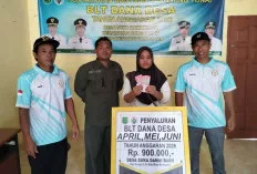 10 KPM Desa Sukadamai Baru Sungai Lilin Terima BLT DD Triwulan II Tahun 2026