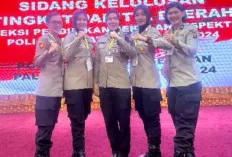 Keren! 5 Polwan Cantik Ini Lulus Terpilih Calon Perwira SIP 