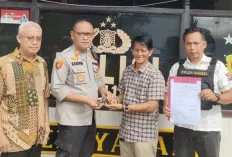 Polsek Tulung Selapan OKI Terima Serahan Sepucuk Senpira 