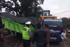 Kecelakaan Beruntun di Jalintim Palembang-Betung, Tiga Kendaraan Terlibat