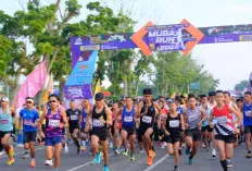 Muba Fun Run 2024 Berlangsung dengan Semarak, Bagikan Puluhan Door Prize Untuk Masyarakat
