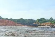 Tanggul Tambang Batu Bara di Banyuasin Jebol, Warga Khawatir Dampak Lingkungan  