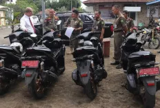 Satpol PP Muba Lakukan Pengecekan Data Aset Kendaraan Dinas, Himbau Pemilik Kendaraan Taat Bayar Pajak