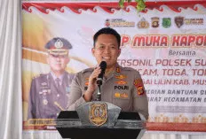 Kapolres Muba Kunjungi Polsek Sungai Lilin: Tekankan Pemberantasan Narkoba dan Judi Online