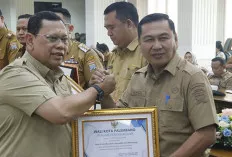 Diskominfo Palembang Raih Dua Penghargaan Kearsipan dalam Pencanangan GNSTA 2024 