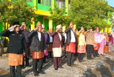 MAN 1 Muba Peringati Hardiknas dengan Nuansa Budaya Nusantara