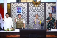 Mudik Aman, Keluarga Bahagia: Gubernur Herman Deru Pimpin Rakor Persiapan Idulfitri 1447 H