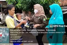 Cegah DBD, UPT Puskesmas Lais Bagikan Bubuk Abate Kepada Warga Terdampak Banjir 