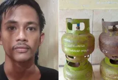 Bobol Rumah Tetangga, Pemuda di Lubuk Linggau Curi 4 Tabung Gas Milik Guru Honorer