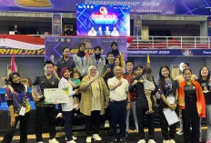  Juara Umum 3 Internasional! Taekwondo Satpol PP Muba Ukir Prestasi di GOR Ranau JSC