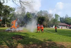 BPBD OKI Tingkatkan Kapasitas Satgas Hadapi Ancaman Karhutla