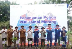 PHE Jambi Merang Gandeng Mahasiswa dan Warga Tanam Pohon, Peringati Hari Lingkungan Hidup Sedunia 2026