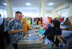 Wagub Cik Ujang Resmikan Bazar Kemerdekaan, Dorong Perempuan UMKM Jadi Pendorong Ekonomi Kreatif Sumsel