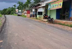 Jalan Poros Desa Sumber Rejeki Mulus, Warga Ucapkan Terima Kasih 