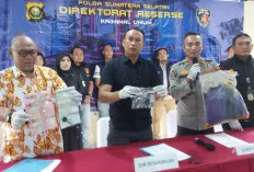 Jatanras Polda Sumsel Ungkap 5 Kasus Kejahatan, dari  Pembobolan ATM Lansia hingga Begal Bersenpi!