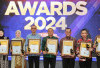 Pj Gubernur Sumatera Selatan Raih Penghargaan Pemimpin Inspiratif Terbaik di Seven Media Award 2024