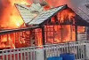 Rumah Kades Sungai Dua di Muba Nyaris Terbakar, Akibat Satu Unit Rumah Terbakar 