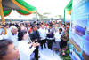 Gubernur  Herman Deru Groundbreaking Pabrik Bioavtur di Banyuasin