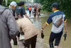 Jalan Terendam Satu Meter, Banjir Muara Enim Ganggu Kegiatan Sekolah