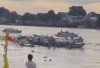 Kapal Jukung Muatan Barang Meledak di Sungai Musi, Tiga Luka dan Empat Masih Hilang
