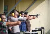  Hari Bhayangkara ke-80: Polres Muba Gelar Lomba Menembak Eksebisi Bersama Jajaran Forkopimda