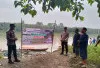 Tebing Sungai Musi Longsor di Desa Danau Cala Lais, Polres Muba Imbau Warga 