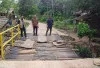 Respons Cepat Aduan Warga, Pemkab Muba Segera Perbaiki Jembatan Desa Purwosari