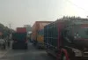 Kemacetan Panjang di Jalintim Sungai Lilin Diduga Imbas Truk Tangki Terbalik Dekat Exit Tol C3