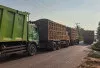 Lalu Lintas Truk Proyek Tol Betung–Jambi di Jalan Talang Siku Keluang Meningkat,  Ini Keluhan Warga