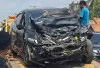Honda City Tabrak Truk Fuso di Jalintas Palembang-Jambi, Tiga Orang Luka-Luka