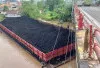 Tongkang Batubara Diduga Tabrak Fender Jembatan Sungai Lilin, Polisi Lakukan Penyelidikan