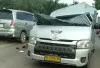 Hiace Tabrakan dengan Truk di Jalintim Muba, 4 Meninggal, Sopir Truk Kabur